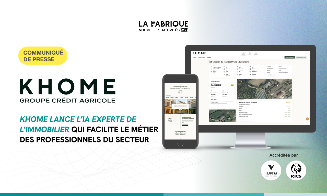 Khome lance l’IA experte de l’immobilier qui facilite le métier des professionnels du secteur