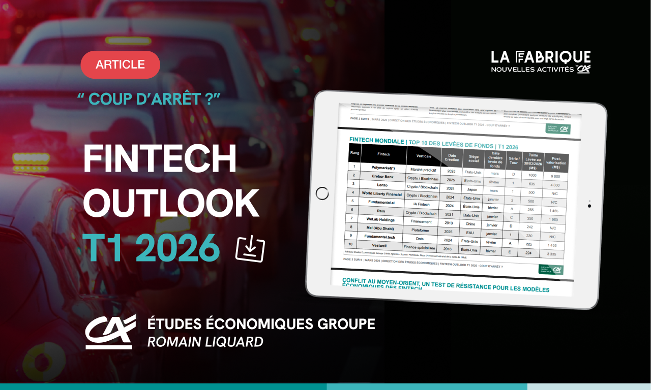 Fintech Outlook T1 2026 : Moins de deals, plus d’exigence